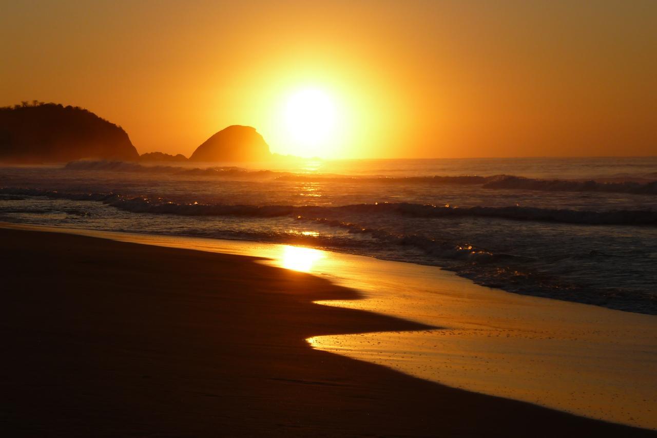 Posada Brisa Marina Hostel Zipolite Ngoại thất bức ảnh