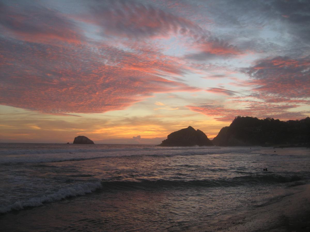 Posada Brisa Marina Hostel Zipolite Ngoại thất bức ảnh